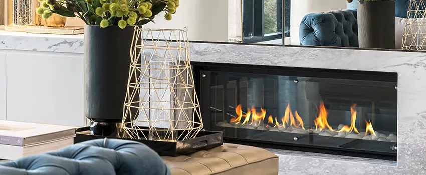 Custom Fireplace Crystals in Great Falls, Virginia