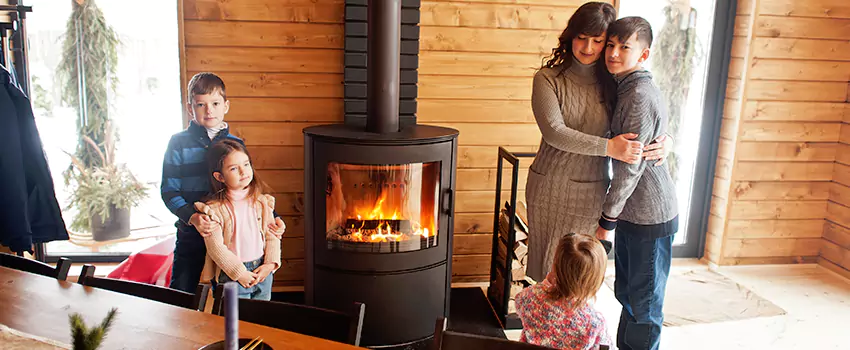 Morso Cast Iron Fireplace Insert Installation in Great Falls, Virginia