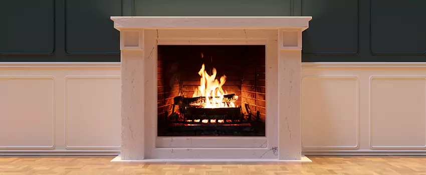 Open Flame Wood-Burning Fireplace Installation Services in Great Falls, Virginia