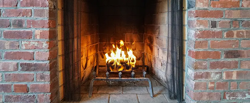 Repairing Damaged Fireplace Tiles in Great Falls, Virginia