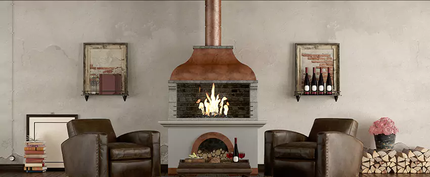 Thelin Hearth Products Providence Pellet Insert Fireplace Installation in Great Falls, VA