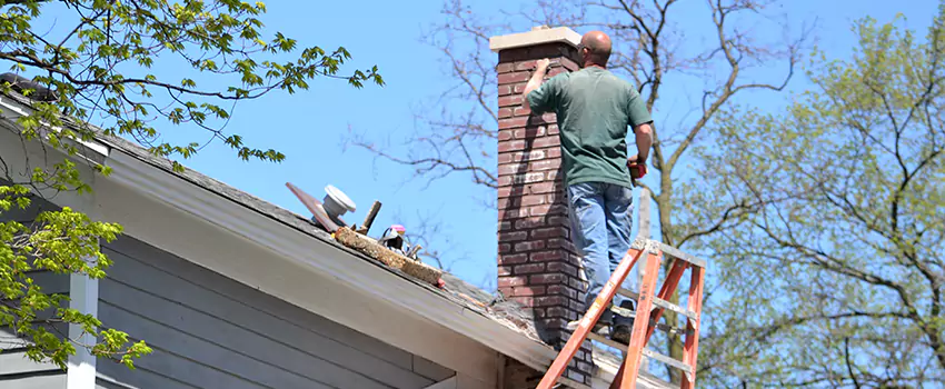 Vinyl and PVC Chimney Flashing Installation in Great Falls, VA