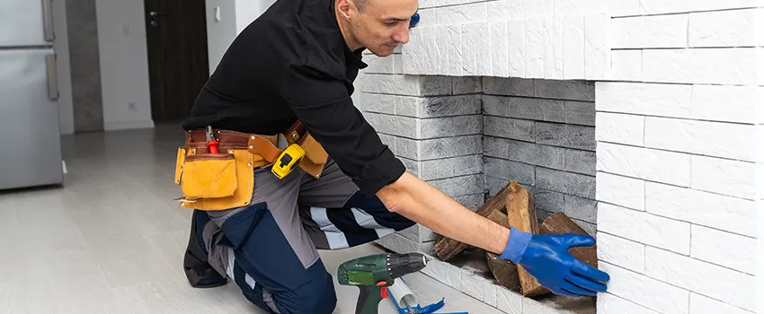 Fireplace Damaged Damper Frame Repair Services in Great Falls, Virginia