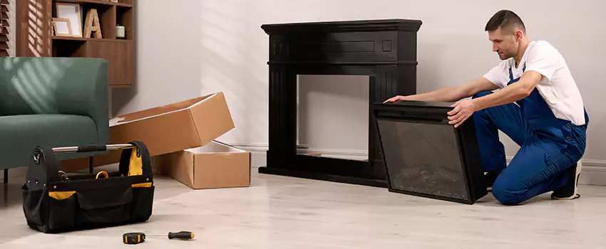 Old Rusted Metal Fireplace Repair And Replacement in Great Falls, VA