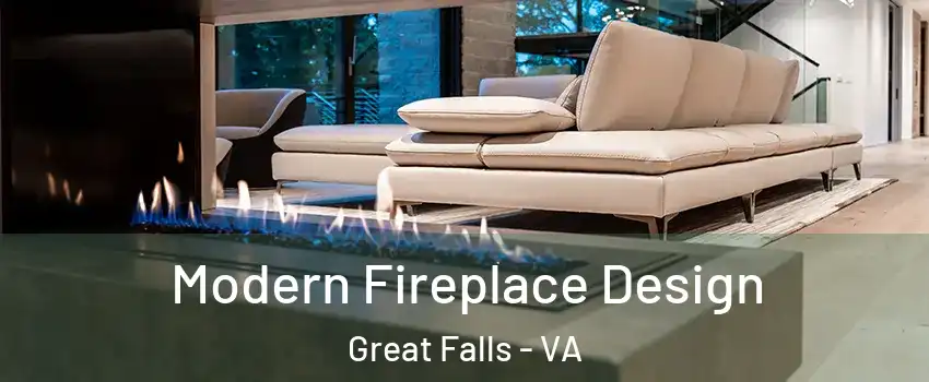  Modern Fireplace Design Great Falls - VA
